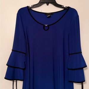 Mccoy Royal Blue Top with Black Trim